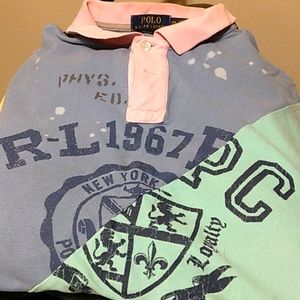 Multi Color Polo Collar Tee